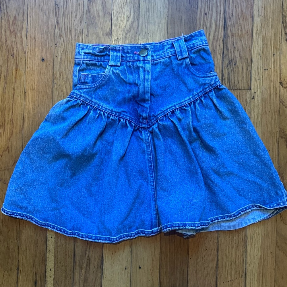 Vintage Denim Skirt | Size 7